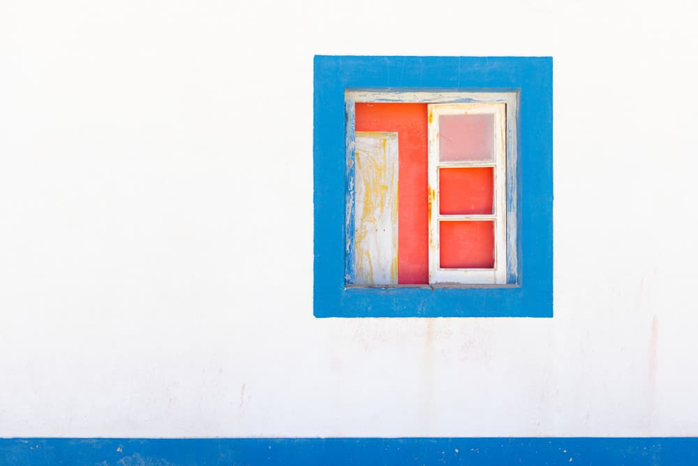 Vibrant Window Wall by Andreas Klesse — canvas wall art