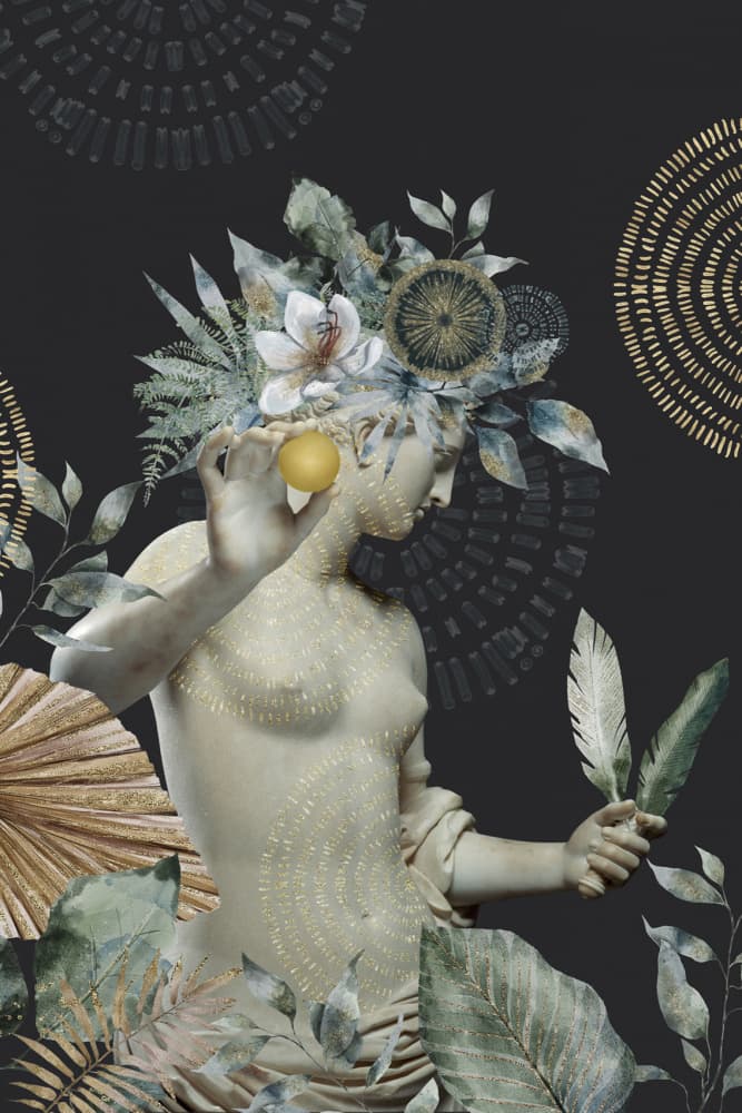 Tribute To the Delicate Strength of Women I by Andrea Haase — canvas wall art