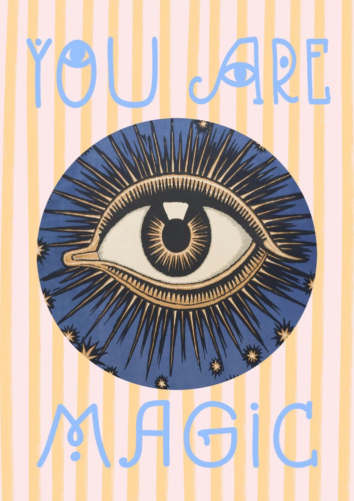 You Are Magic Eye by Talitha McQueen — canvas wall art