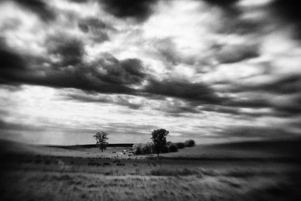 Dramatic Cloudy Landscape by Codrin Lupei — canvas wall art