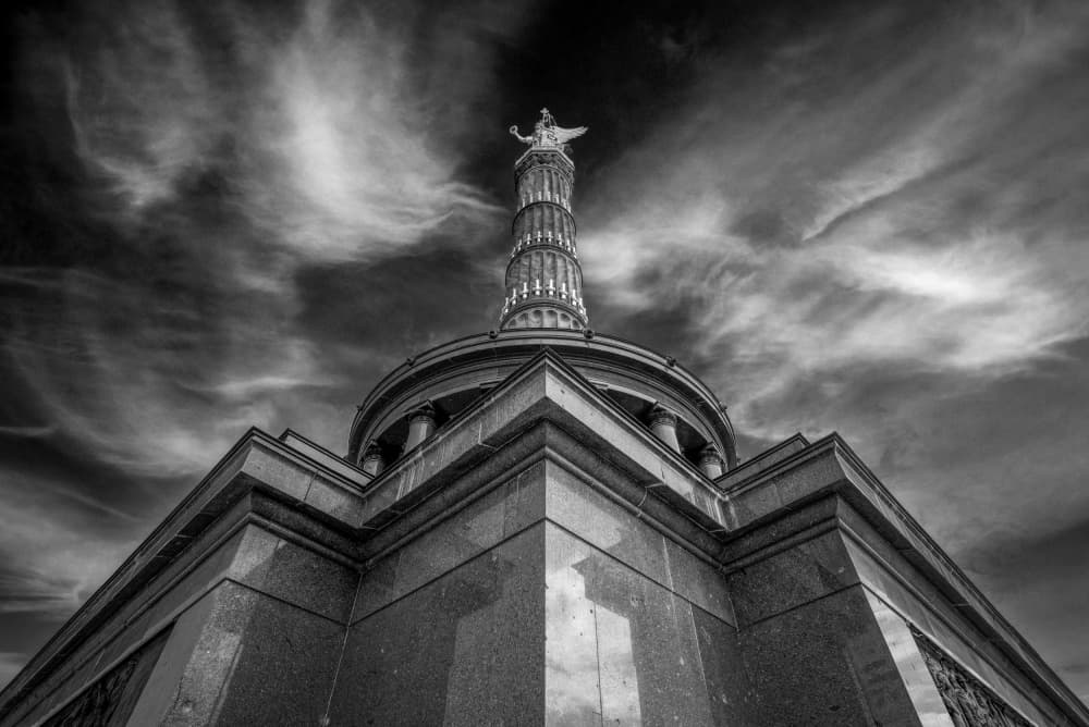 Majestic Berlin Column by Jan Rauwerdink — canvas wall art