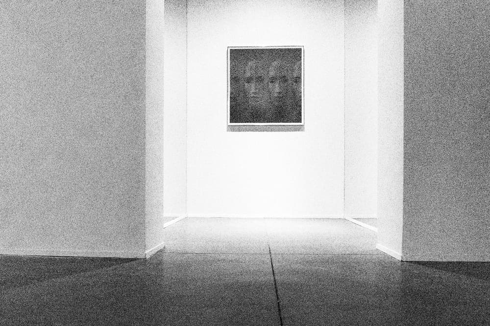 Mysterious Gallery Faces by Ton Dirven — canvas wall art
