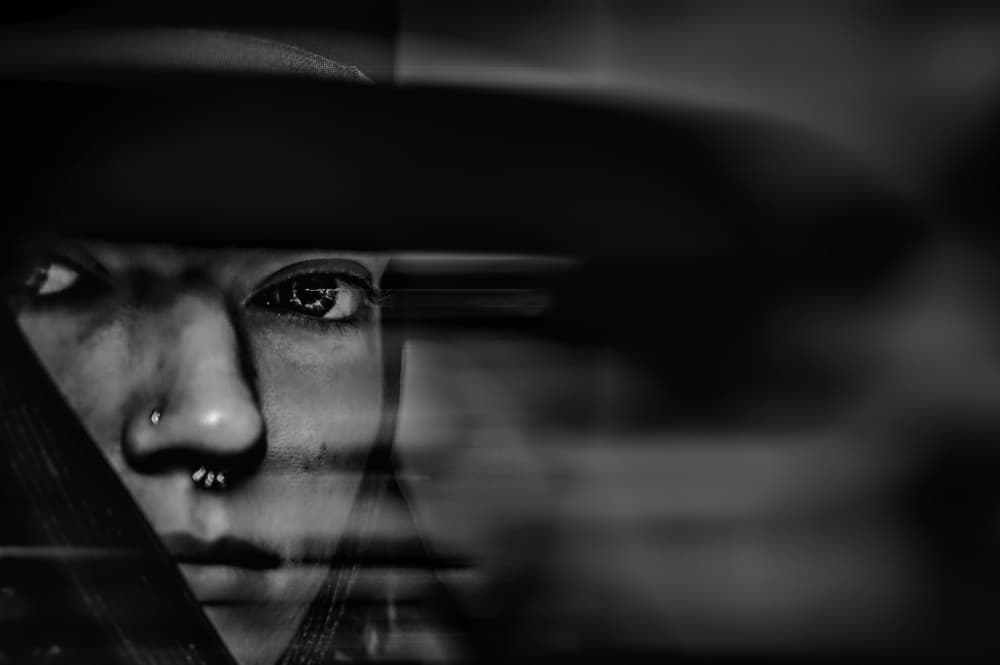 Pierced Gaze by Steve Hermann — canvas wall art
