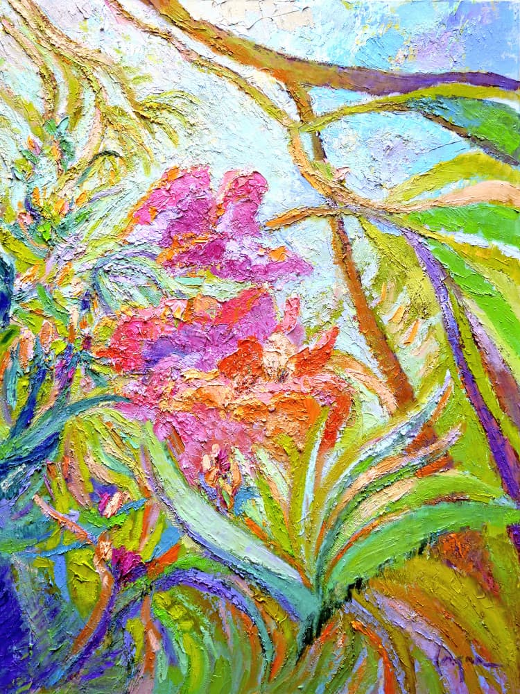 Orchid house by Dorothy Fagan — canvas wall art