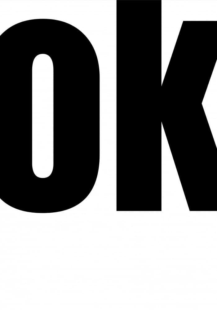 Bold Typography Statement by Athene Fritsch — canvas wall art