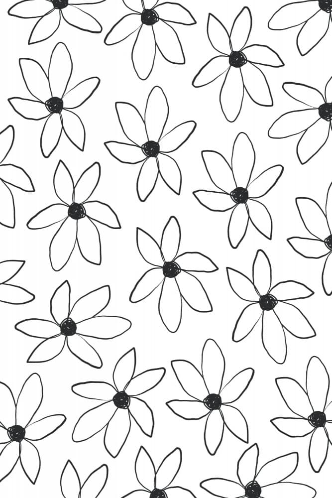 Airy Flowers by uplusmestudio — canvas wall art