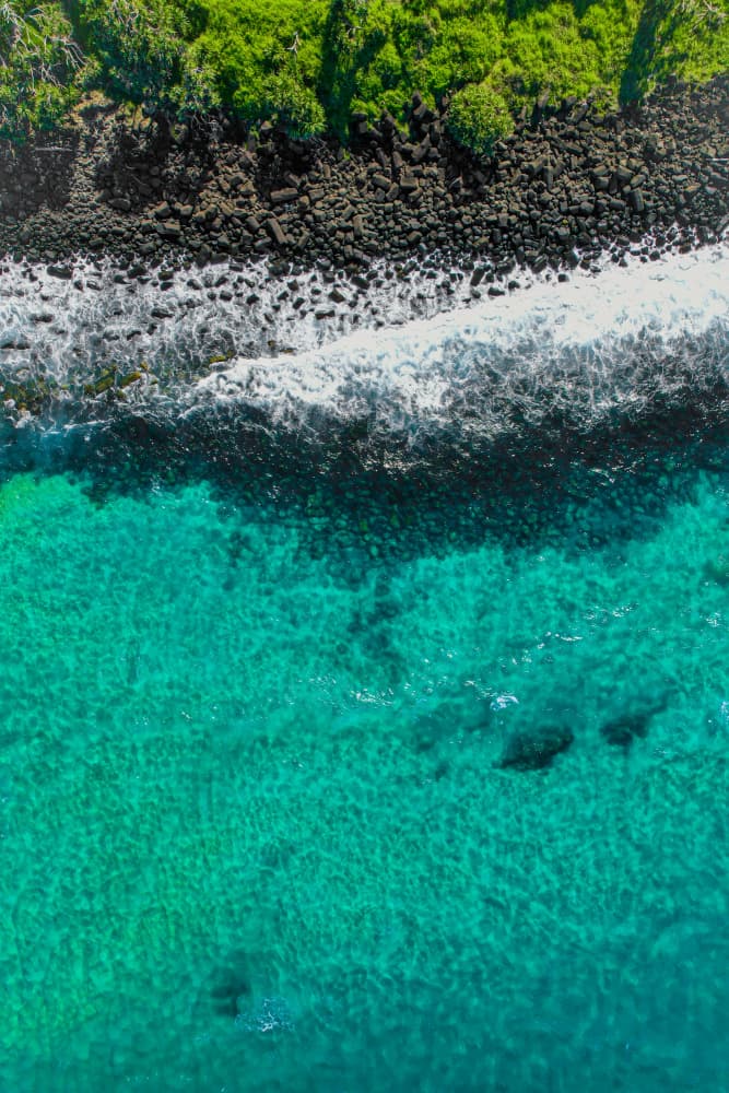 Turquoise Tropical Coast by Martin Blahák — canvas wall art