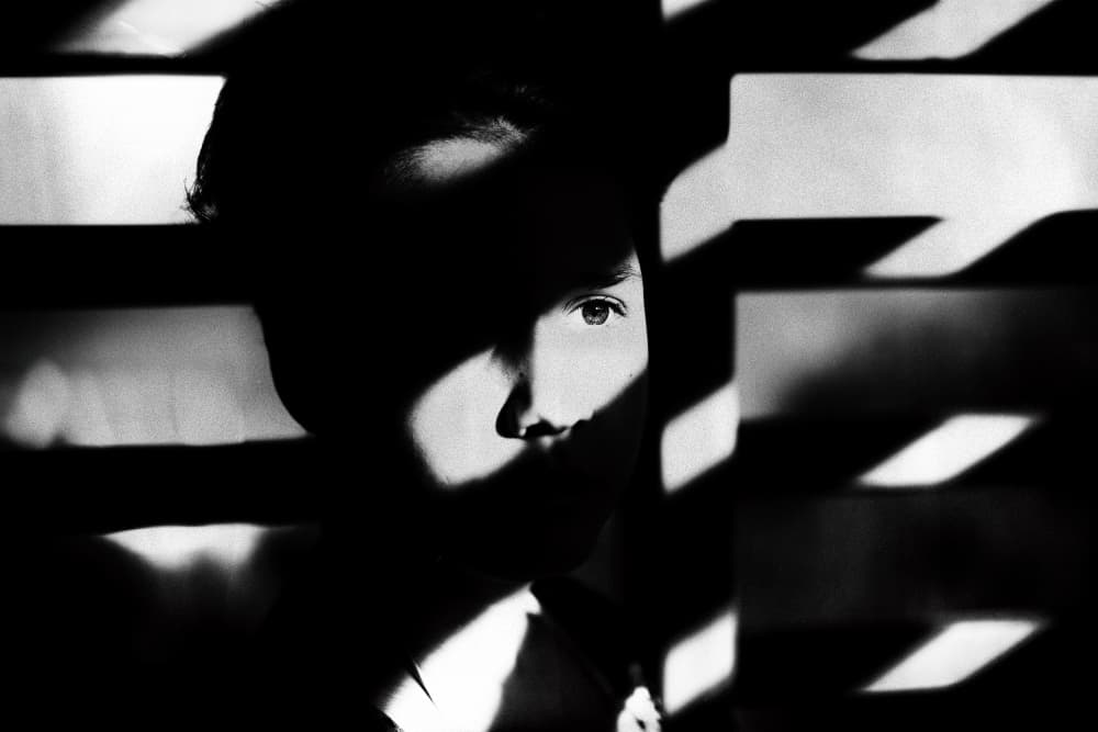 Mysterious Eye in Shadows by Bez Dan — canvas wall art