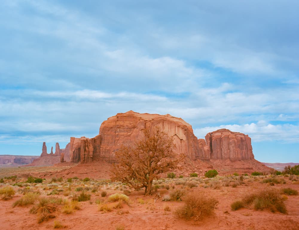 Monument Valley Desert Landscape by Bethany Young — canvas wall art