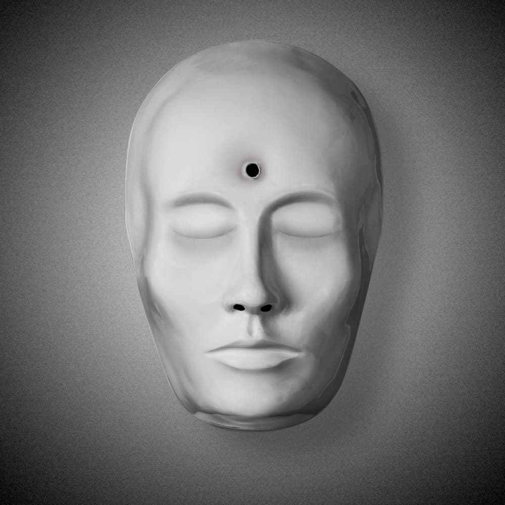 Meditative Third Eye Head by Mister Solo — canvas wall art