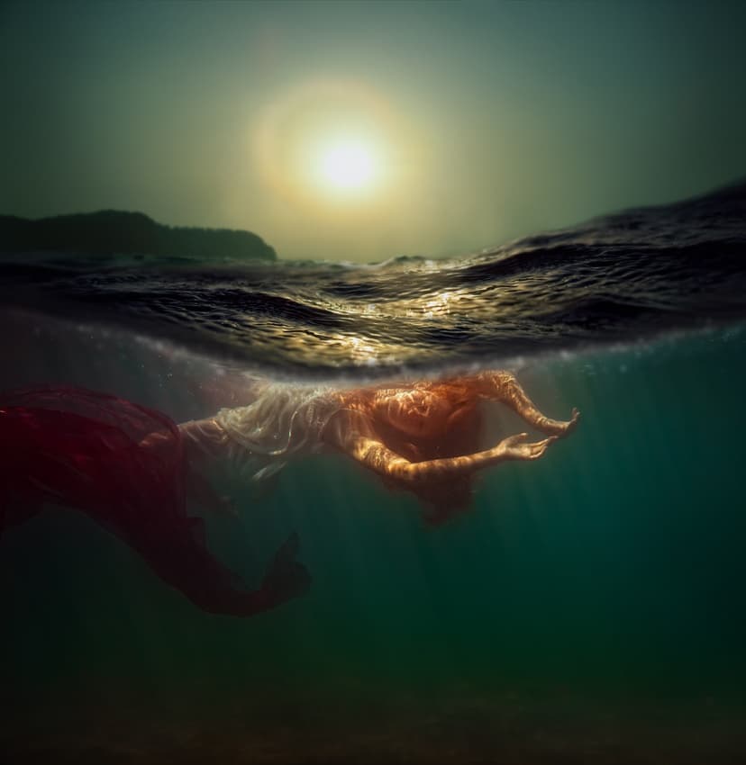 Ethereal Water Escape by Dmitry Frizel — canvas wall art