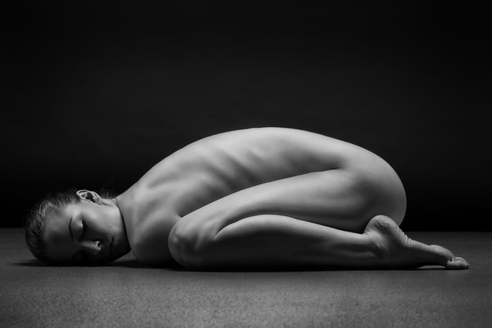 Serene Nude Form by Anton Belovodchenko — canvas wall art