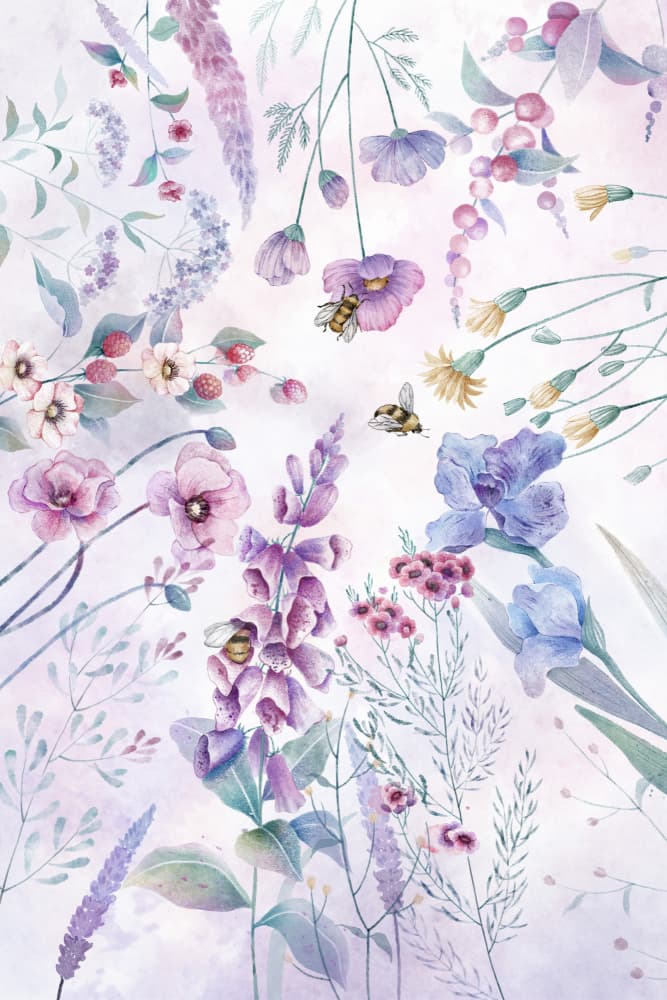 Whimsical Floral Dream by Xuan Thai — canvas wall art