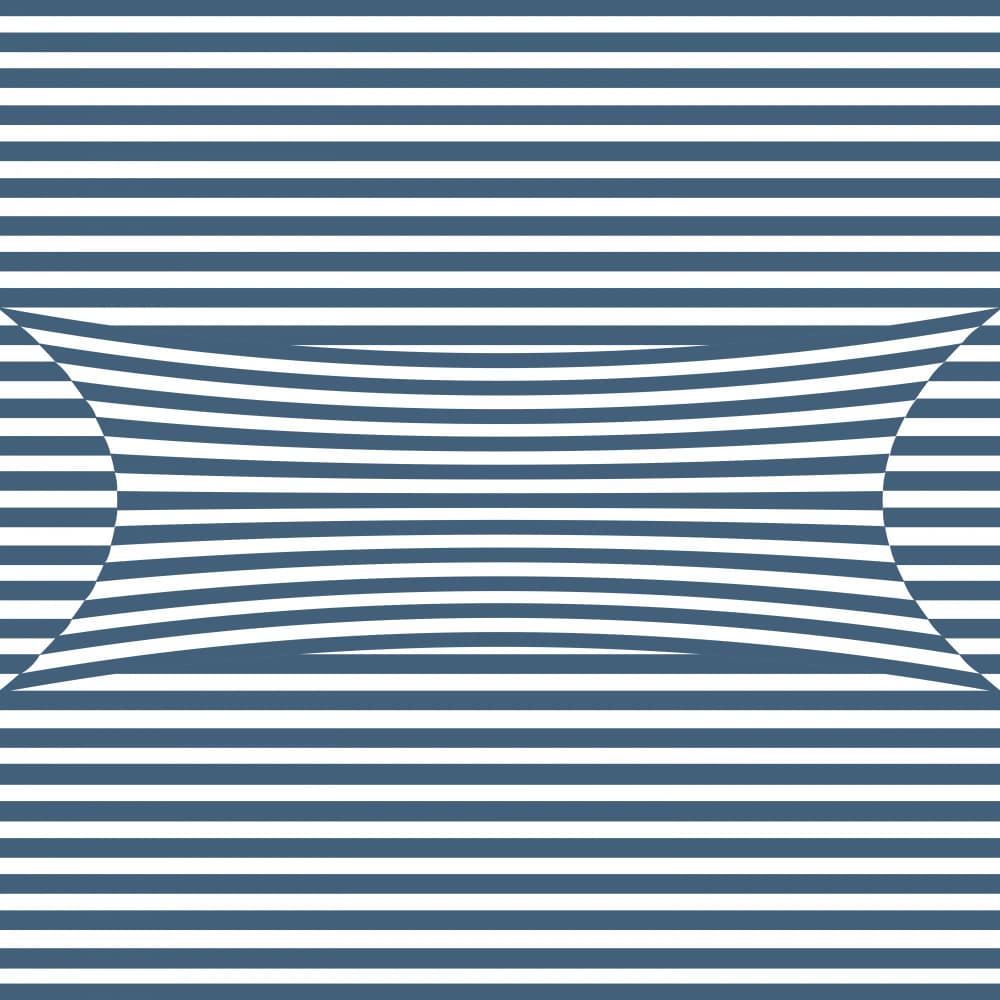 Optical Stripe Illusion by Carlos Perez Del Moro — canvas wall art