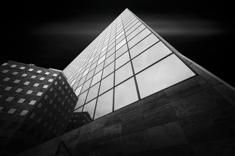 Modern Urban Structure by Karol Važan — canvas wall art