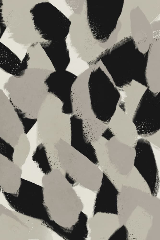 Monochrome Motion by Treechild — canvas wall art