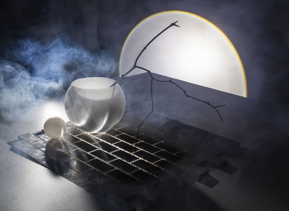 Smoky Glass and Light by Evgeniy Popov — canvas wall art