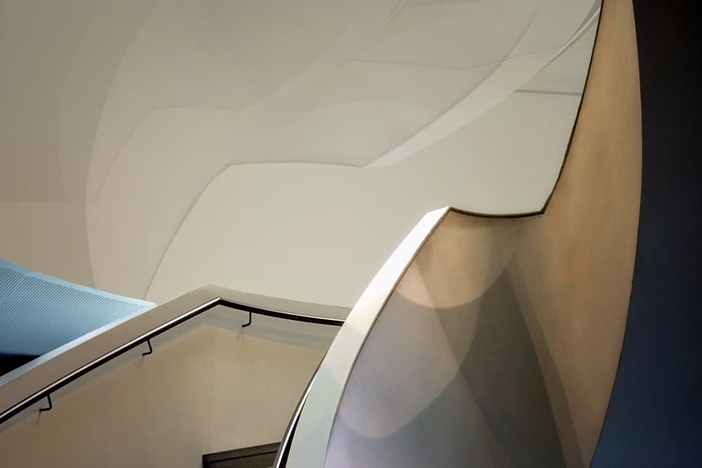 Curved Architectural Forms by Henk van Maastricht — canvas wall art
