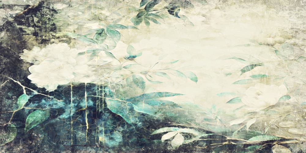 Faded Botanical Grace by Rafal Kulik — canvas wall art