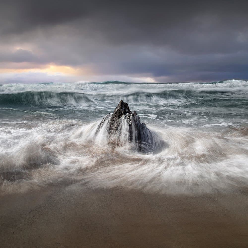 Dramatic Ocean Waves by Kieran O Mahony AIPF — canvas wall art