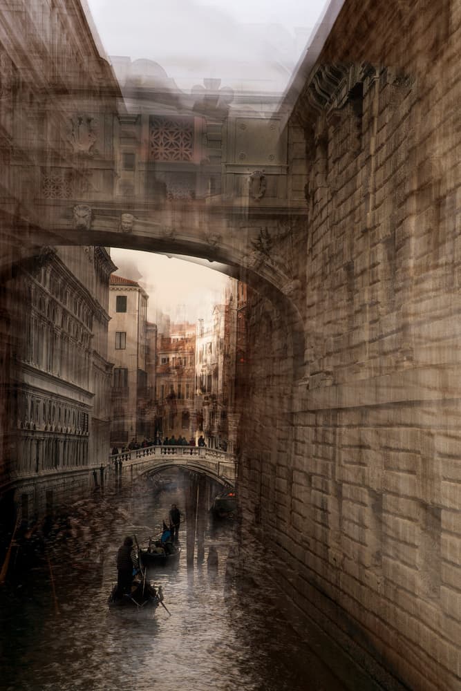 Venetian Canal Passage by Milan Malovrh — canvas wall art