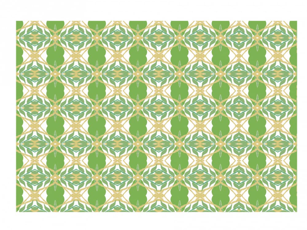 Organic Green Pattern by Breanna Megan Studio — canvas wall art