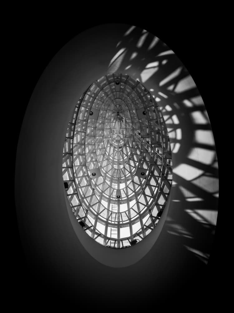 Geometric Light And Shadow by Ryoga Otake — canvas wall art