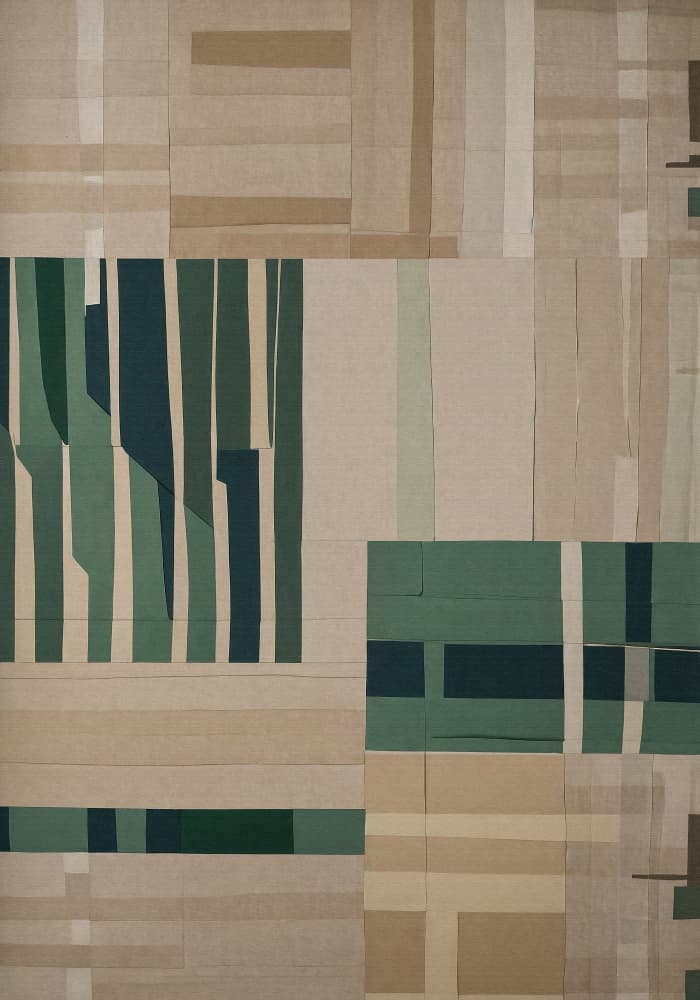 Geometric Rhythms by THE MIUUS STUDIO — canvas wall art