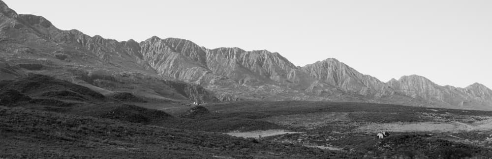 Vast Mountain Range by Claudi Lourens — canvas wall art