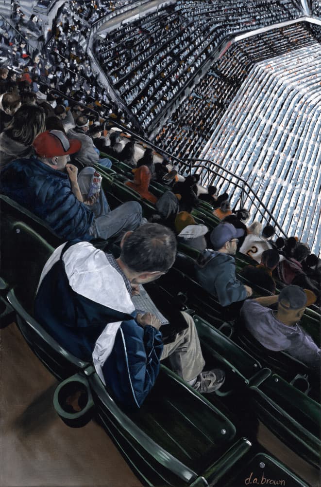 The Scorekeeper by Duane A. Brown — canvas wall art