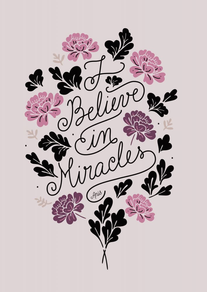Miracles by Anis Illustration — canvas wall art