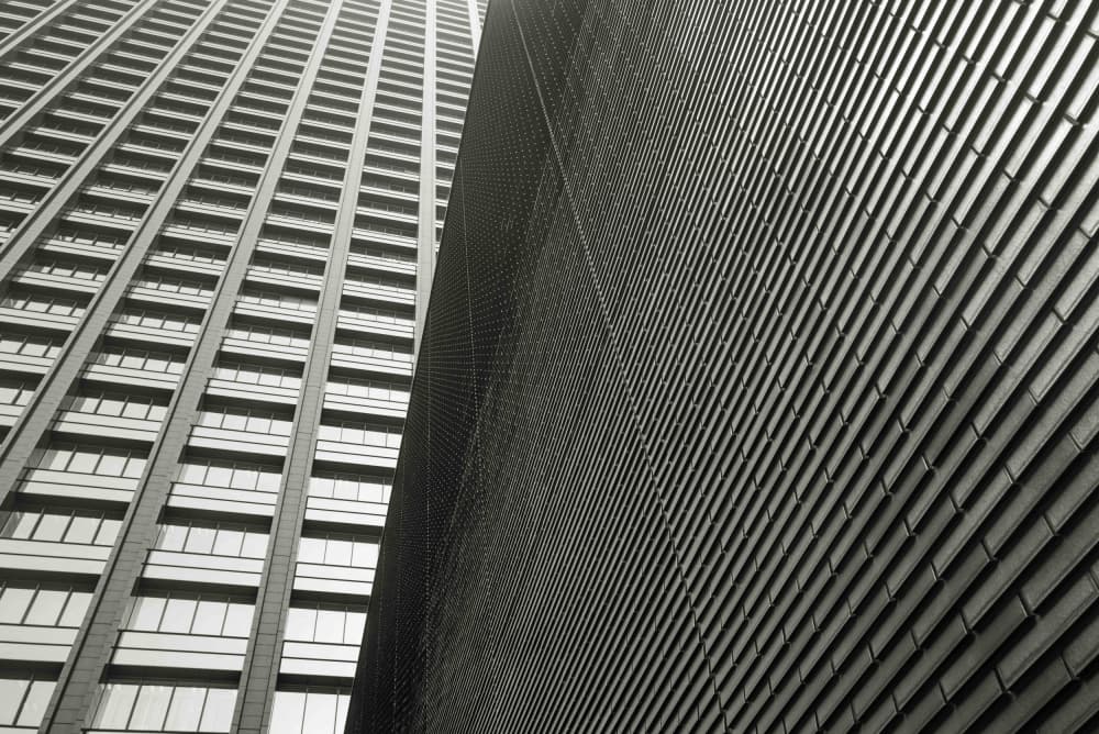 Modern City Facades by Kenichiro Hagiwara — canvas wall art