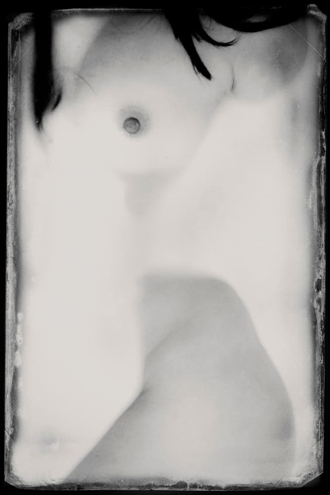Ethereal Female Form by Bogdan Bouşcă — canvas wall art