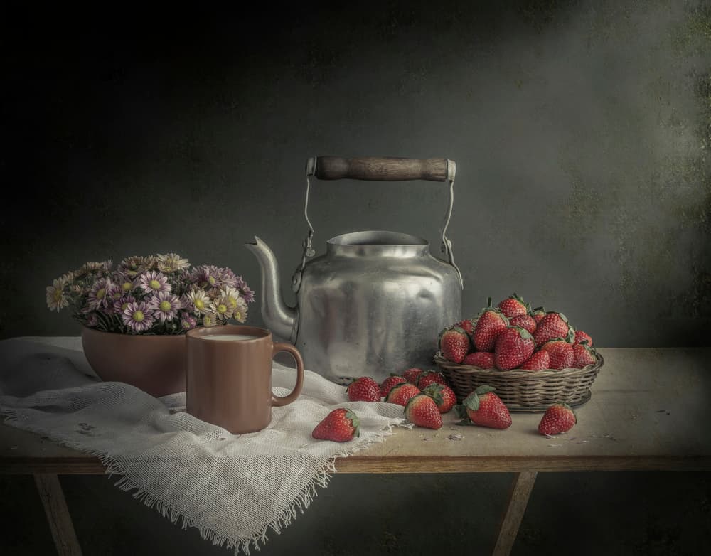 Rustic Morning Still Life by Margareth Perfoncio — canvas wall art