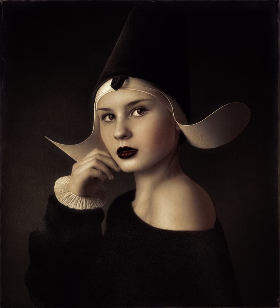 Gothic Renaissance Portrait by Svetlana Melik-Nubarova — canvas wall art