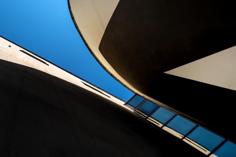Modern Skyward Curve by Lus Joosten — canvas wall art