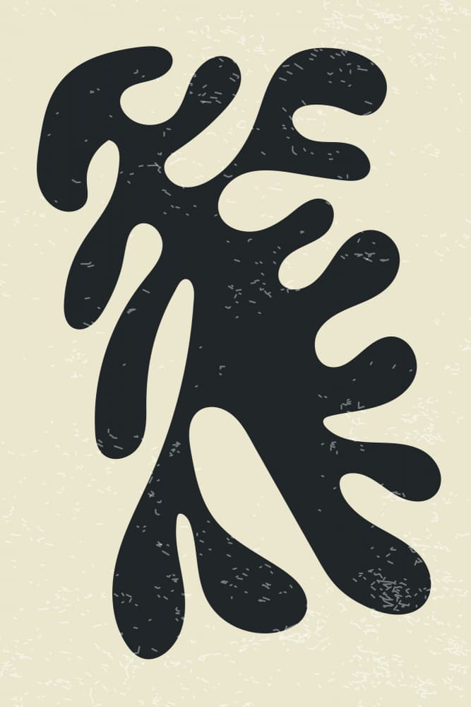 Abstract Organic Leaf by jay stanley — canvas wall art