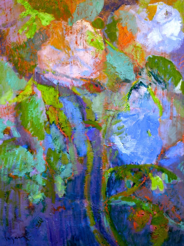 Floral Dreamscape by Dorothy Fagan — canvas wall art
