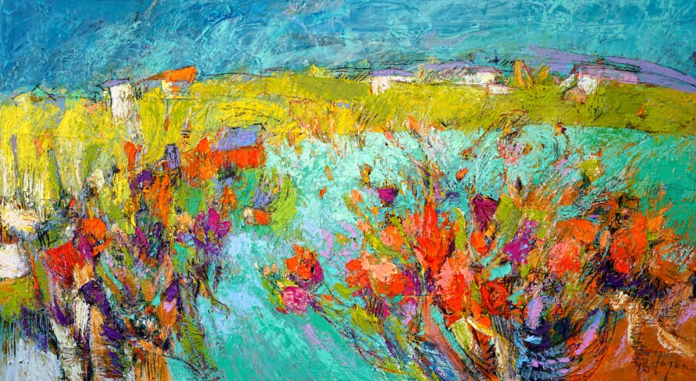 Heartland Blooming by Dorothy Fagan — canvas wall art