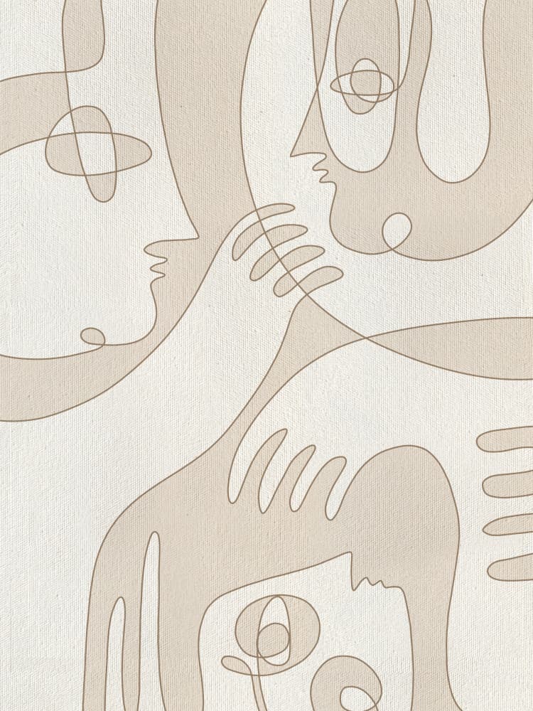 A Faint Memory by Shatha Al Dafai — canvas wall art