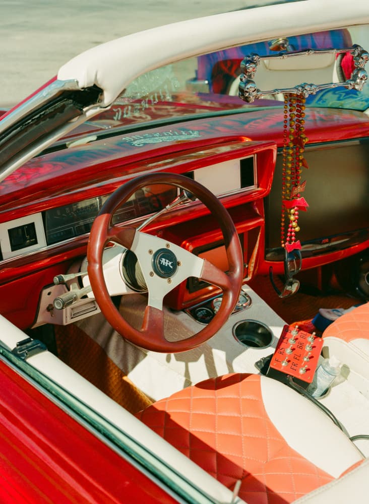 Custom Lowrider Interior by Bethany Young — canvas wall art