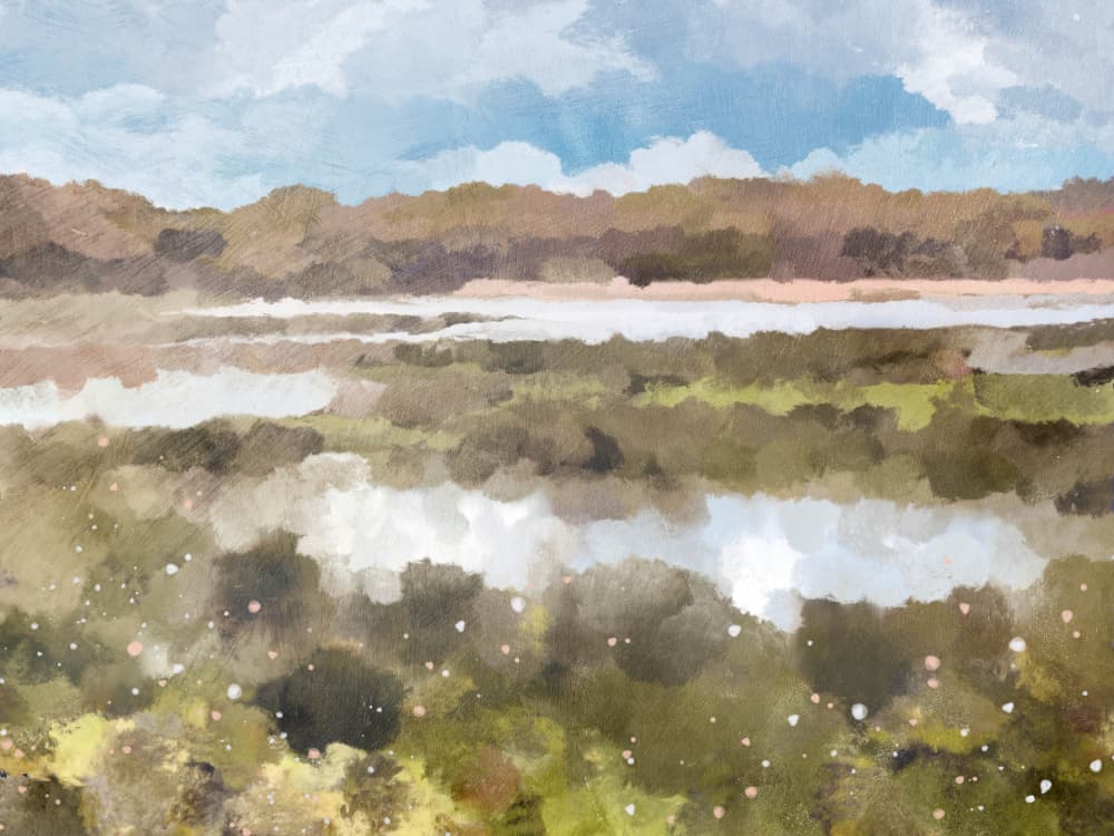 The Lookout by Dan Hobday — canvas wall art