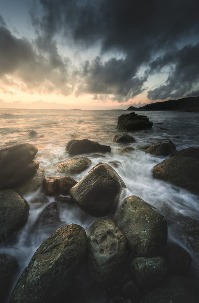 Coastal Skull Rock by Motoki Sumita — canvas wall art