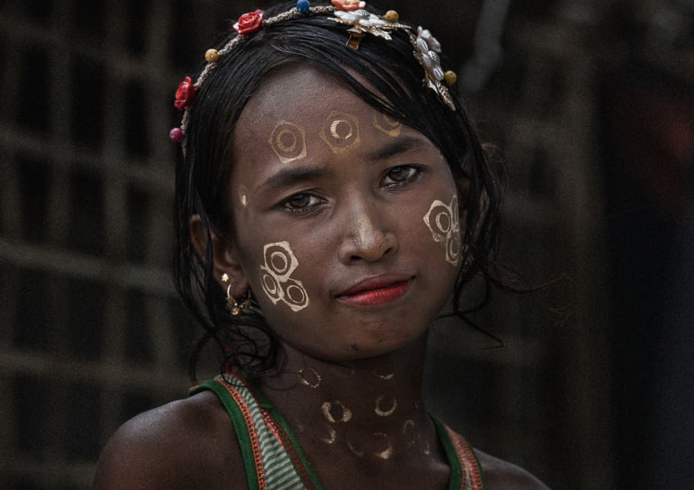 Celebrating Eid Mubarak in a Rohingya refugee camp. by Joxe Inazio Kuesta Garmendia — canvas wall art
