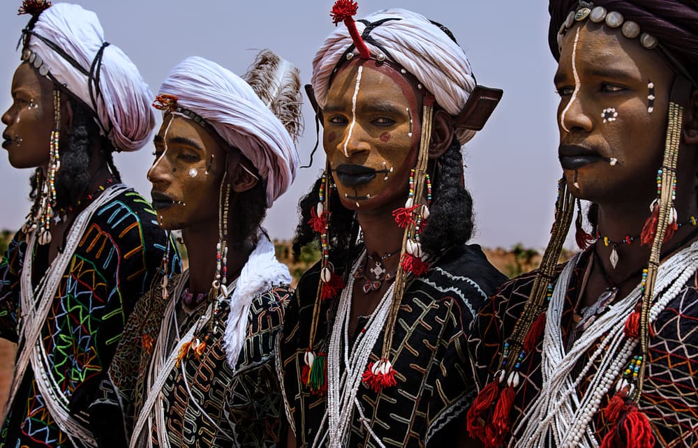 Ornate Desert Men by Joxe Inazio Kuesta Garmendia — canvas wall art