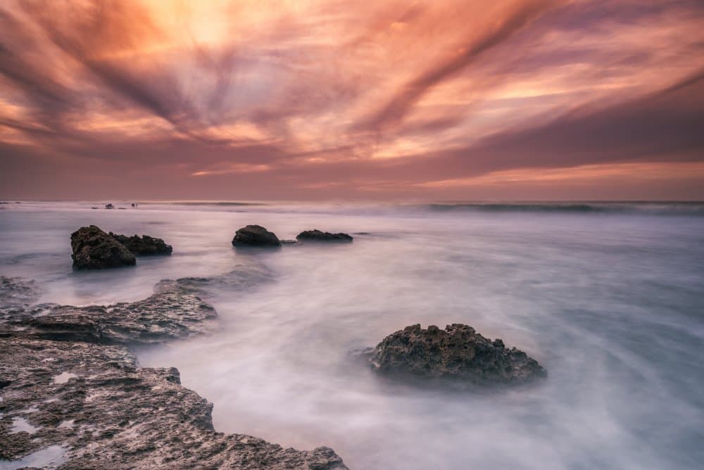 Dreamy Coastal Twilight by Amir Ehrlich — canvas wall art