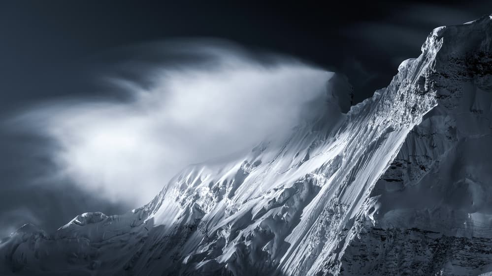 Icy Mountain Majesty by Selions(陈磊) — canvas wall art