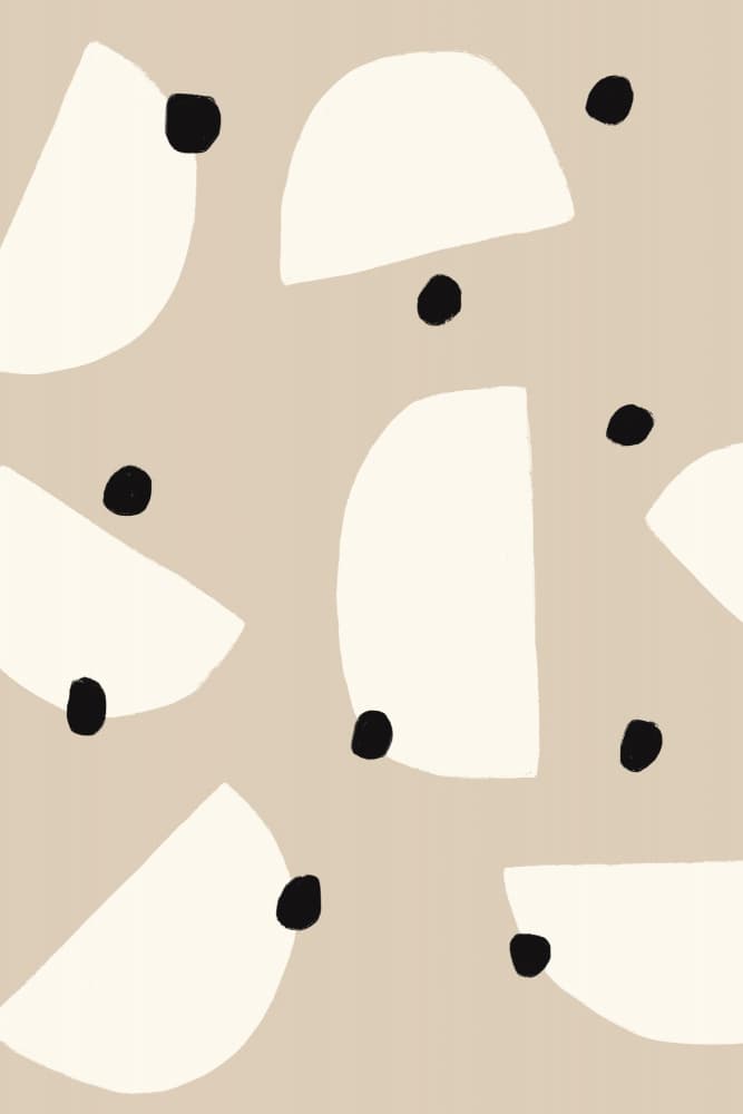 Bold Shapes Dance by uplusmestudio — canvas wall art