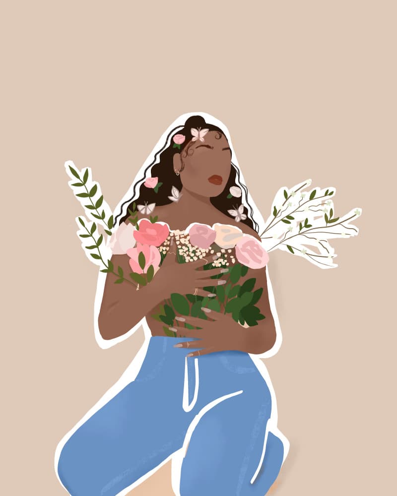 Mocha Me by Petra Lizde — canvas wall art