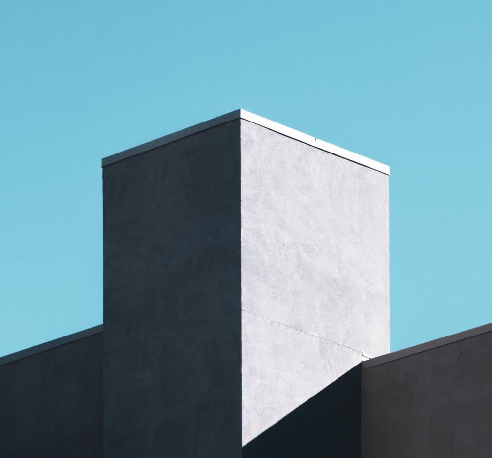 Geometric Building Shadows by Parsoa Khorsand — canvas wall art